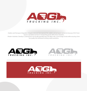 Logo-Design von Design Republic für AOG Trucking Inc | Design: #32245633