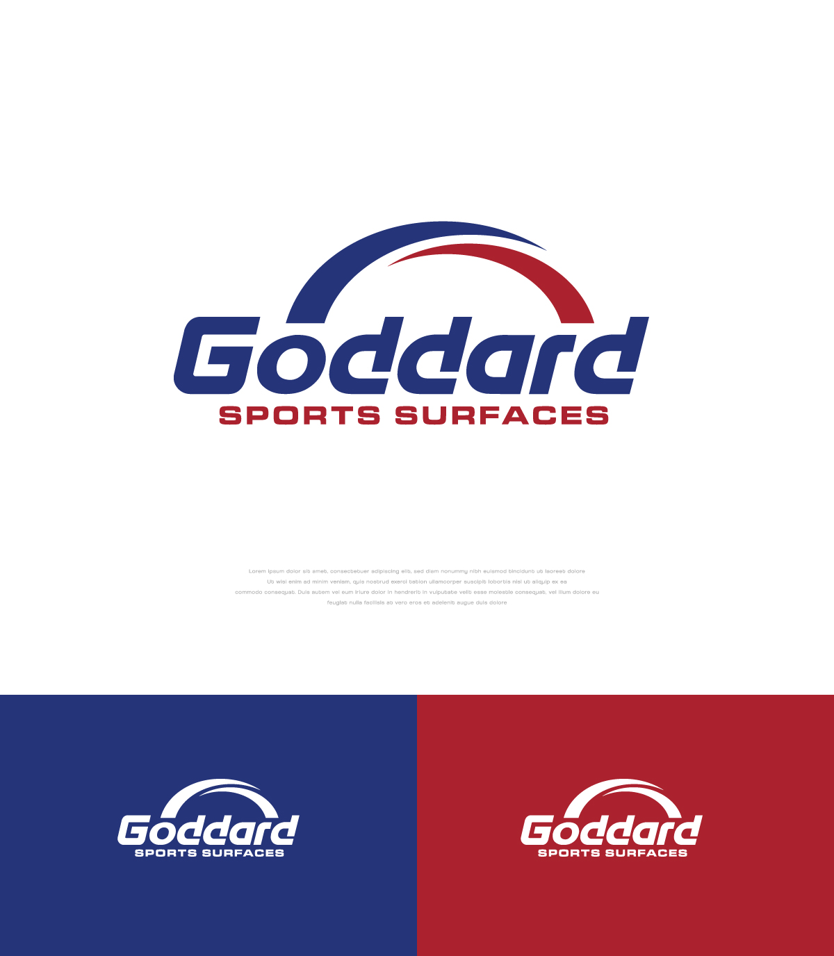 Logo Design by apik. for Goddard Coatings Company | Design #32245040