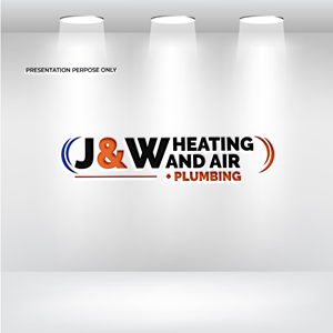 Logo Design by RS_Design for J&W Heating and Air | Design: #32244215