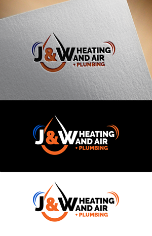 Logo Design by RS_Design for J&W Heating and Air | Design: #32244277