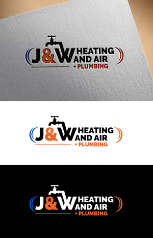 Logo Design by RS_Design for J&W Heating and Air | Design: #32244318