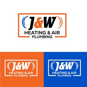 Logo-Design von nicolaz für J&W Heating and Air | Design: #32257984