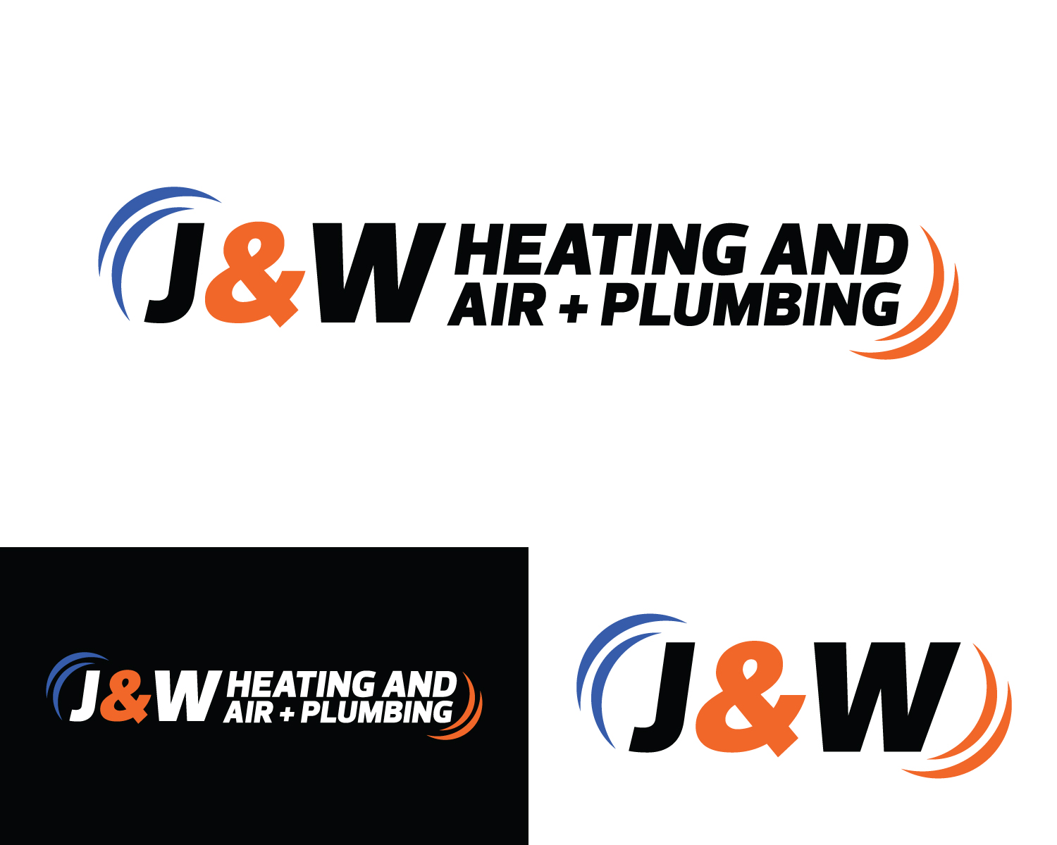 Logo Design by Box Graphic for J&W Heating and Air | Design #32242604