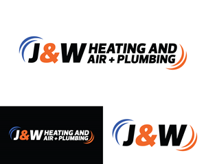 Logo-Design von Box Graphic für J&W Heating and Air | Design: #32242604