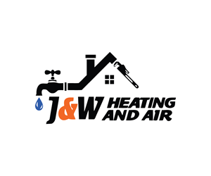 Logo-Design von Muskan Craft für J&W Heating and Air | Design: #32247426