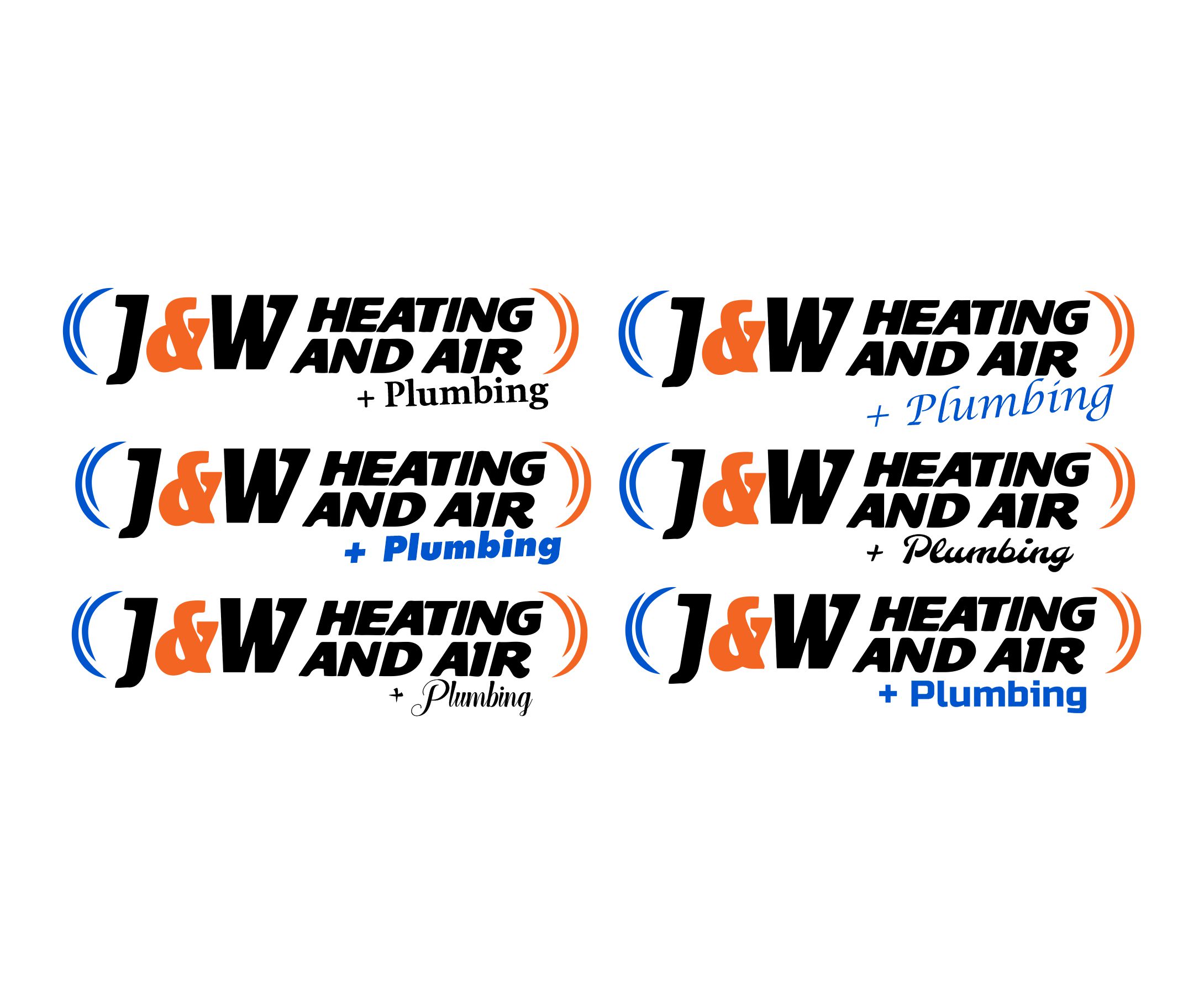 Diseño de Logo por alkaline para J&W Heating and Air | Diseño #32247610
