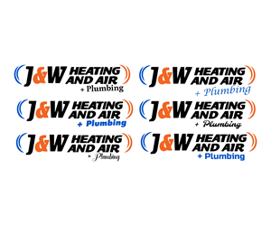 Logo Design by alkaline for J&W Heating and Air | Design: #32247610
