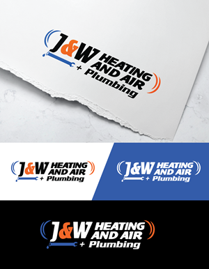 Logo Design by Digi_Design555 for J&W Heating and Air | Design: #32248446