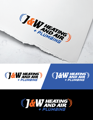 Logo Design by Digi_Design555 for J&W Heating and Air | Design: #32248448