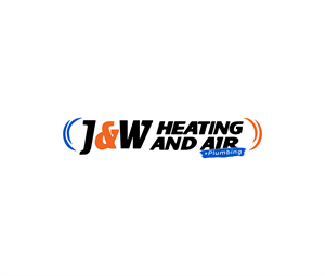 Logo Design by DoppelGanger Studio for J&W Heating and Air | Design: #32253784