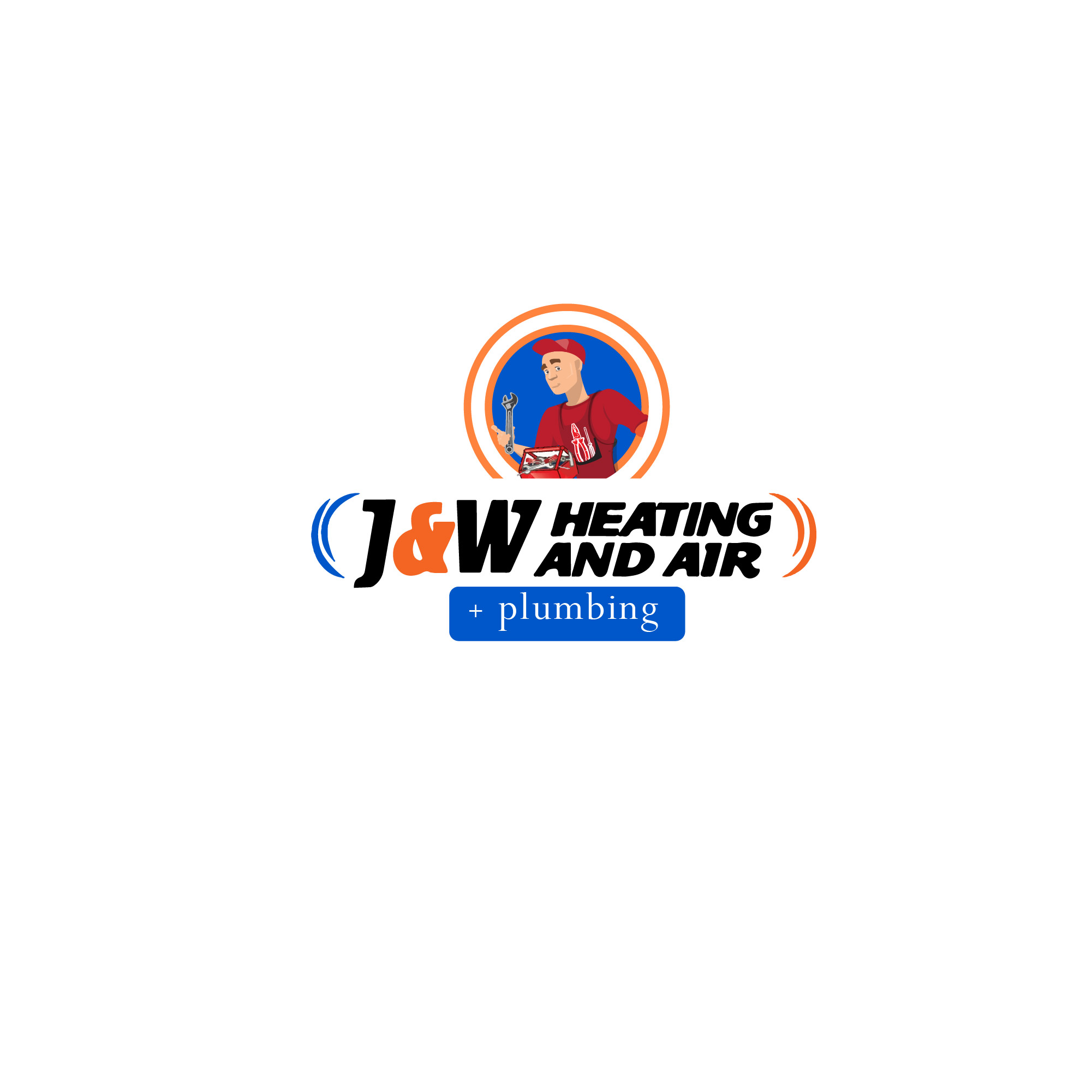 Logo Design by shawn 18 for J&W Heating and Air | Design #32242487