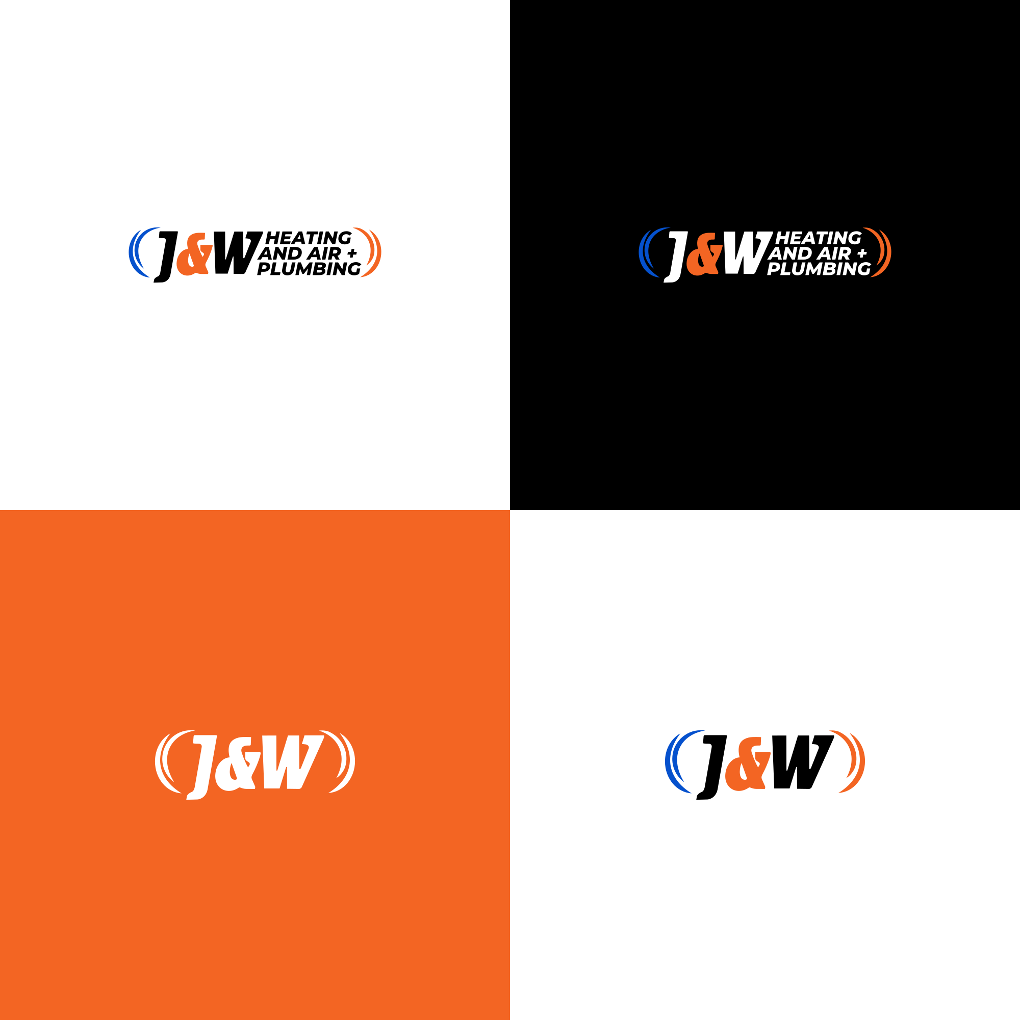 Diseño de Logo por 3n0h99 para J&W Heating and Air | Diseño #32247753