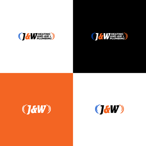 Logo Design by 3n0h99 for J&W Heating and Air | Design: #32247753