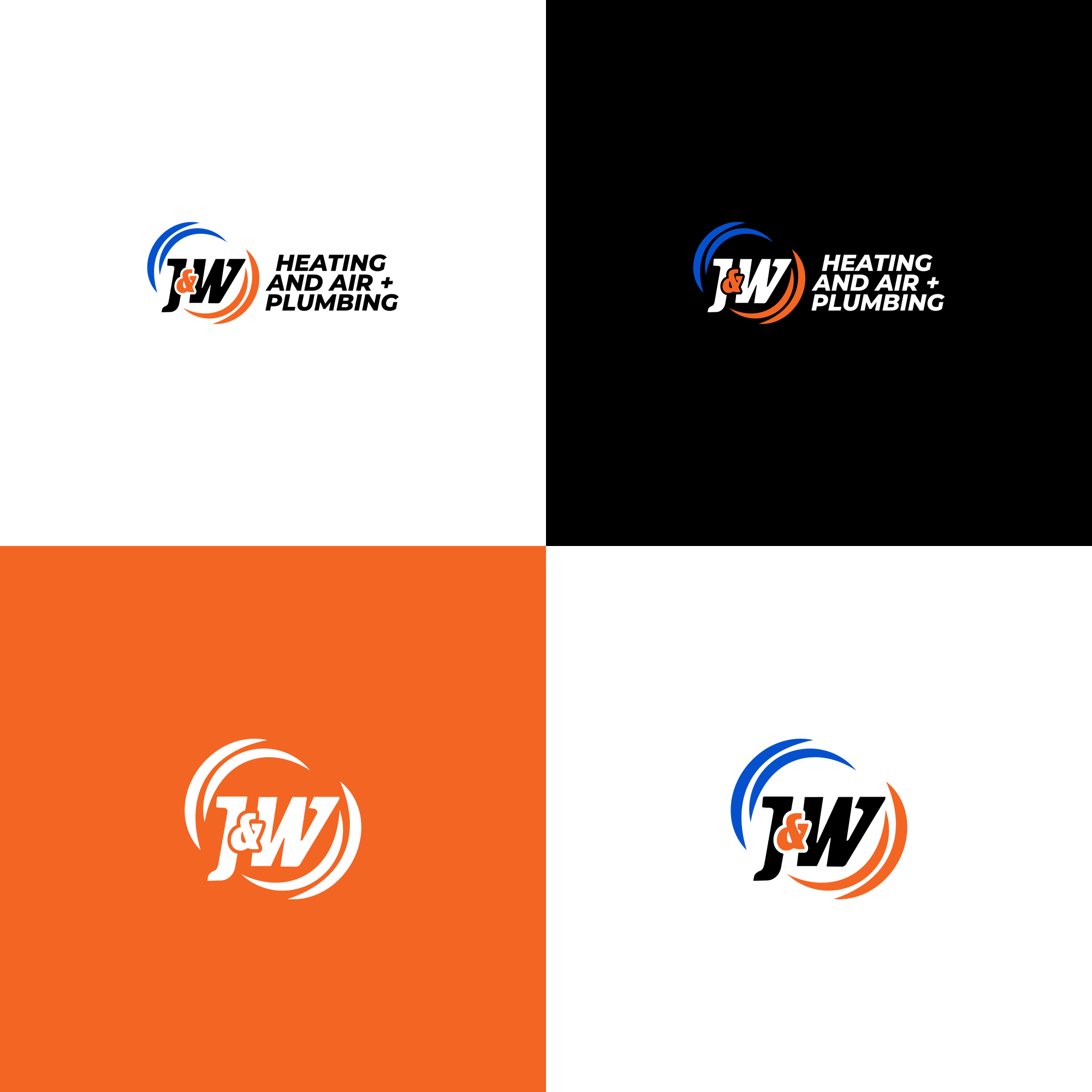 Diseño de Logo por 3n0h99 para J&W Heating and Air | Diseño #32247754
