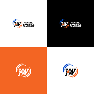 Logo Design by 3n0h99 for J&W Heating and Air | Design: #32247754