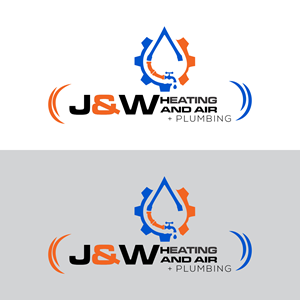 Logo Design by pusing for J&W Heating and Air | Design: #32248725
