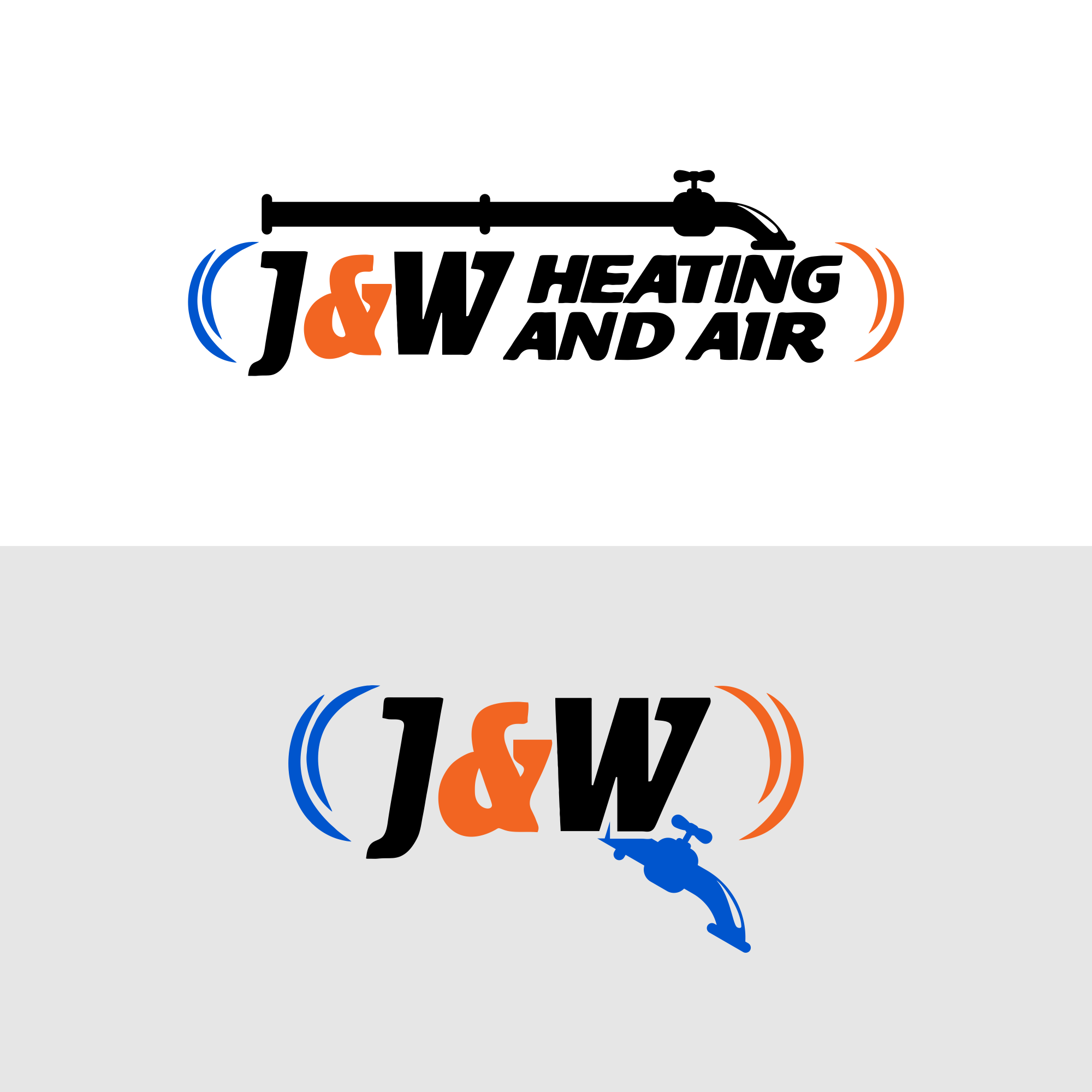 Logo Design by Jawara kita for J&W Heating and Air | Design #32245744