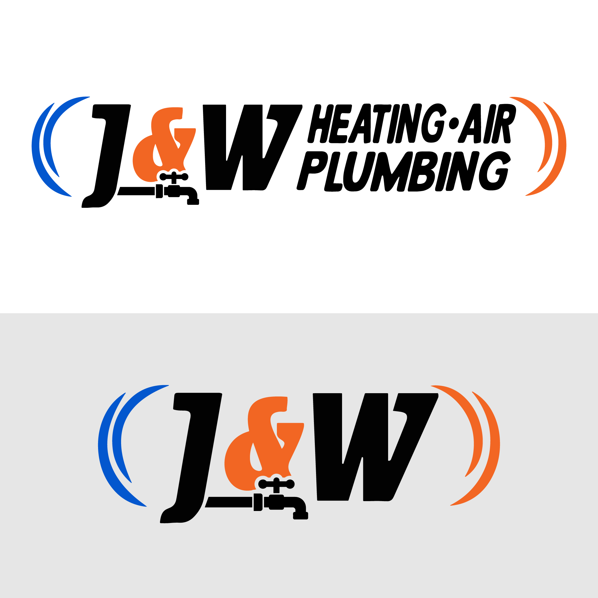 Logo Design by Di3goAngelo for J&W Heating and Air | Design #32248691