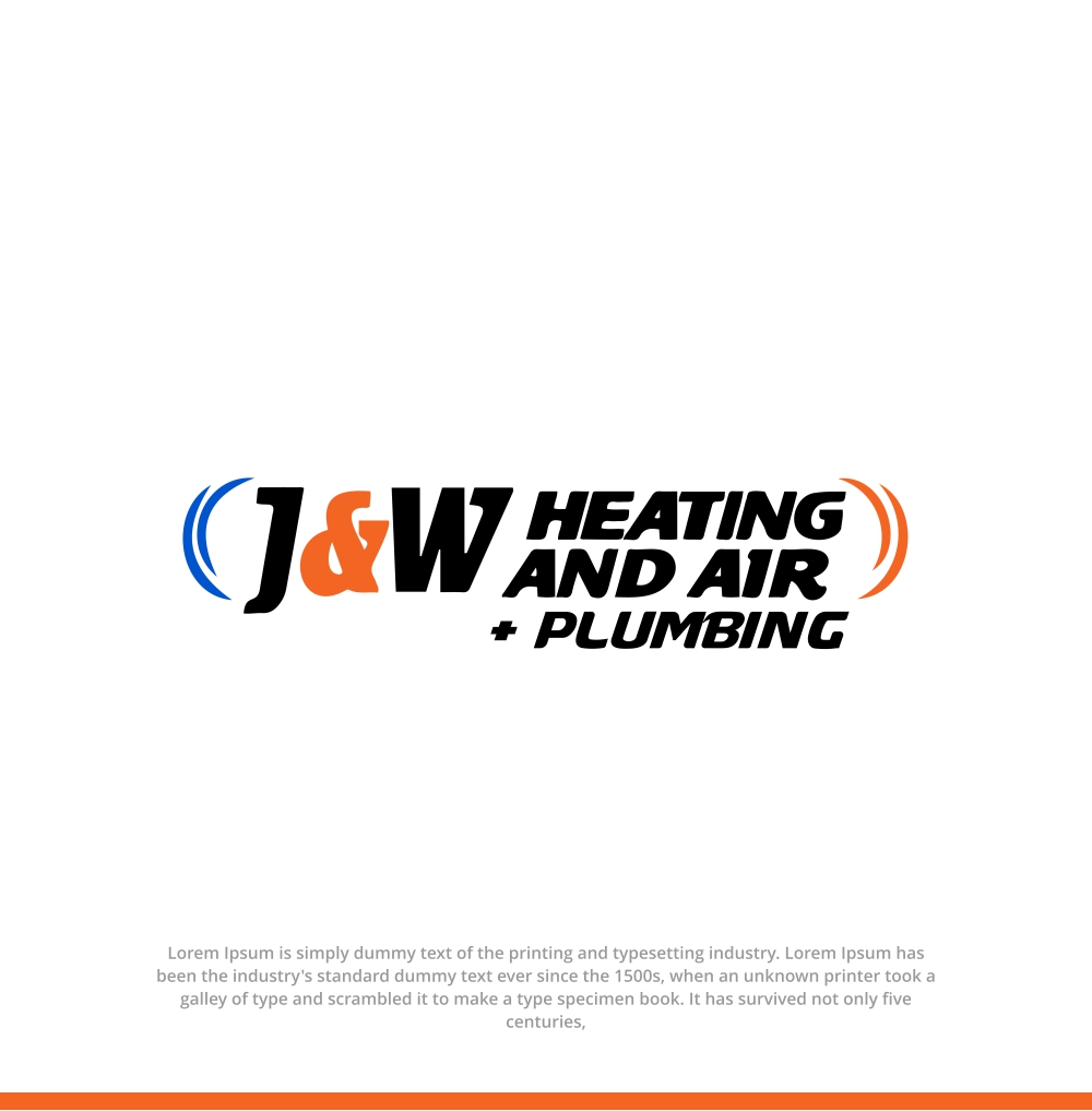 Diseño de Logo por Liyana para J&W Heating and Air | Diseño #32245029