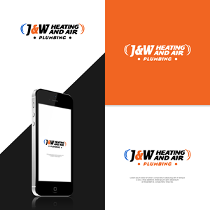 Logo-Design von setan cell für J&W Heating and Air | Design: #32245304