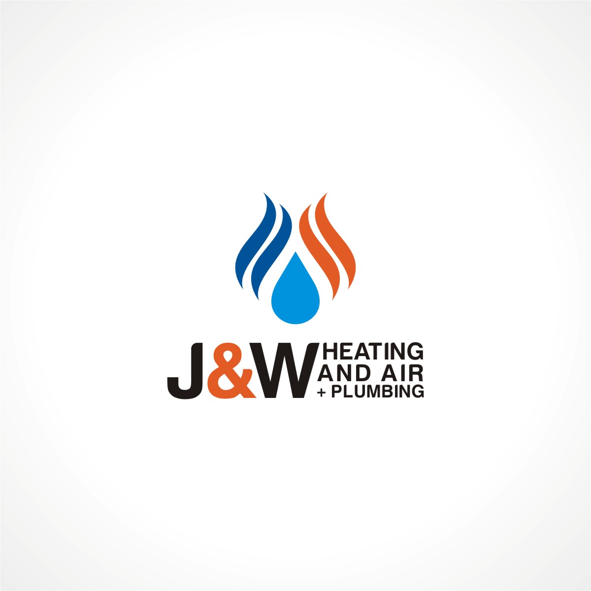Logo Design by N83touchthesky for J&W Heating and Air | Design #32242632