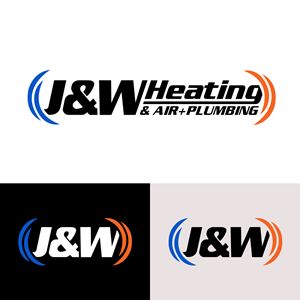 Logo Design by PsyPen for J&W Heating and Air | Design: #32279873