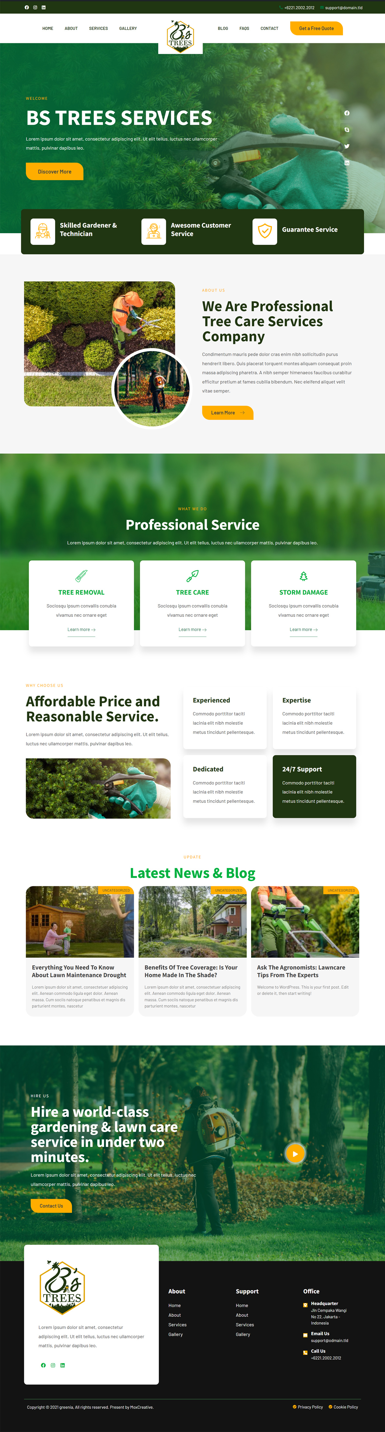Web Design by WahDesign for this project | Design #32254688