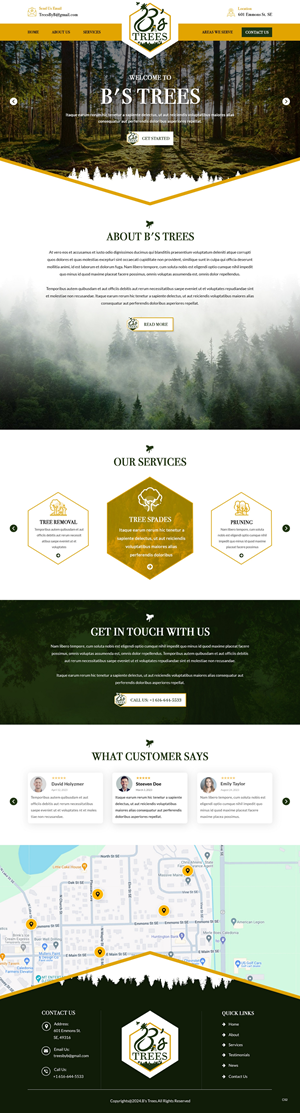 Web Design by pb for this project | Design: #32256847