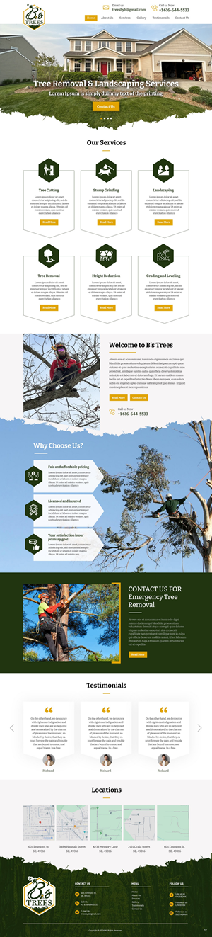 Web Design by pb for this project | Design: #32256872