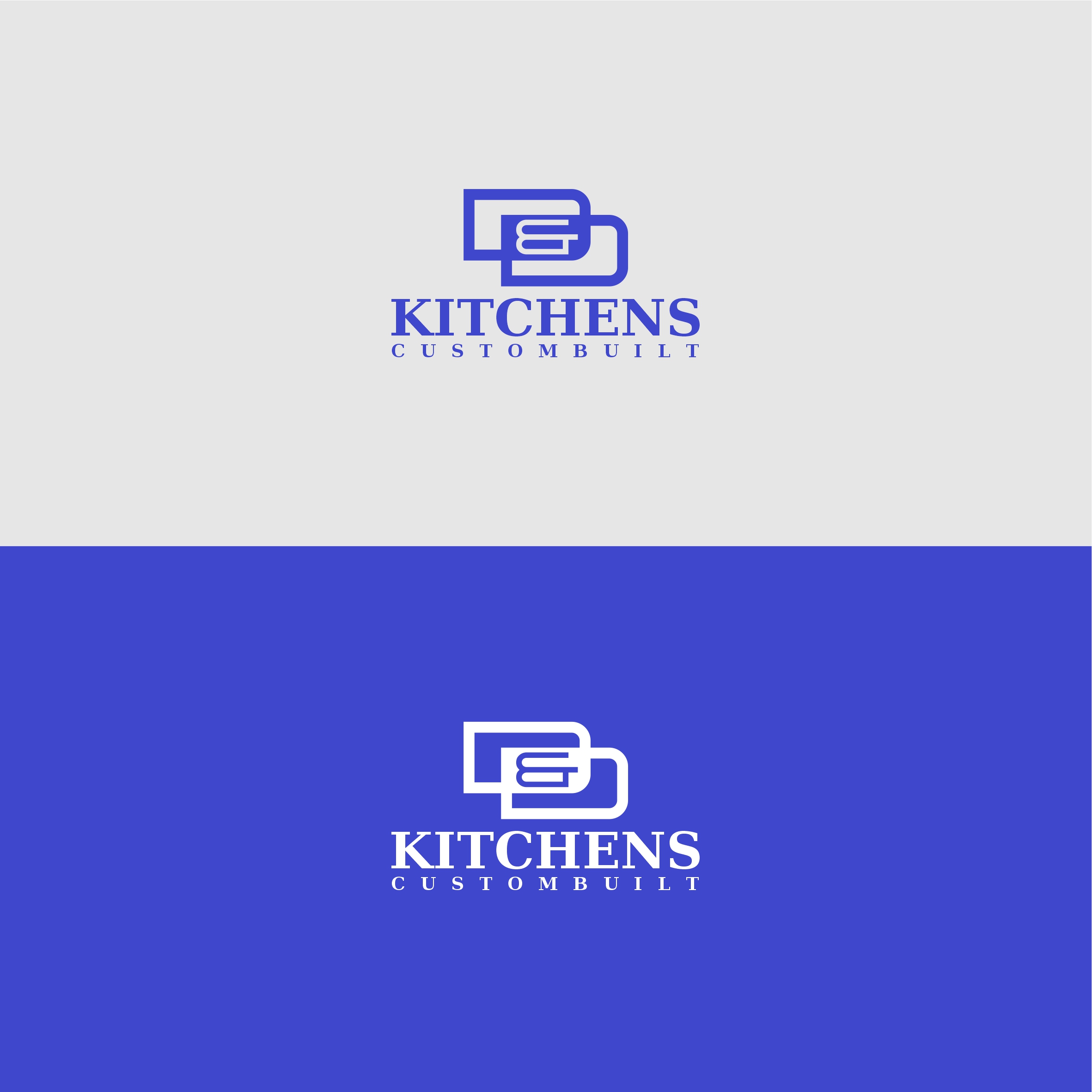 Logo Design by trojni for D & D Custombuilt Kitchens | Design #32253658