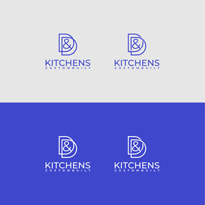 Logo Design by trojni for D & D Custombuilt Kitchens | Design #32254103
