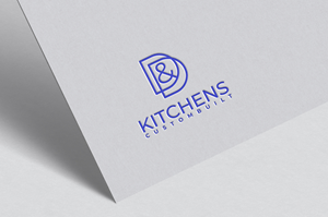 Logo Design by trojni for D & D Custombuilt Kitchens | Design: #32254104