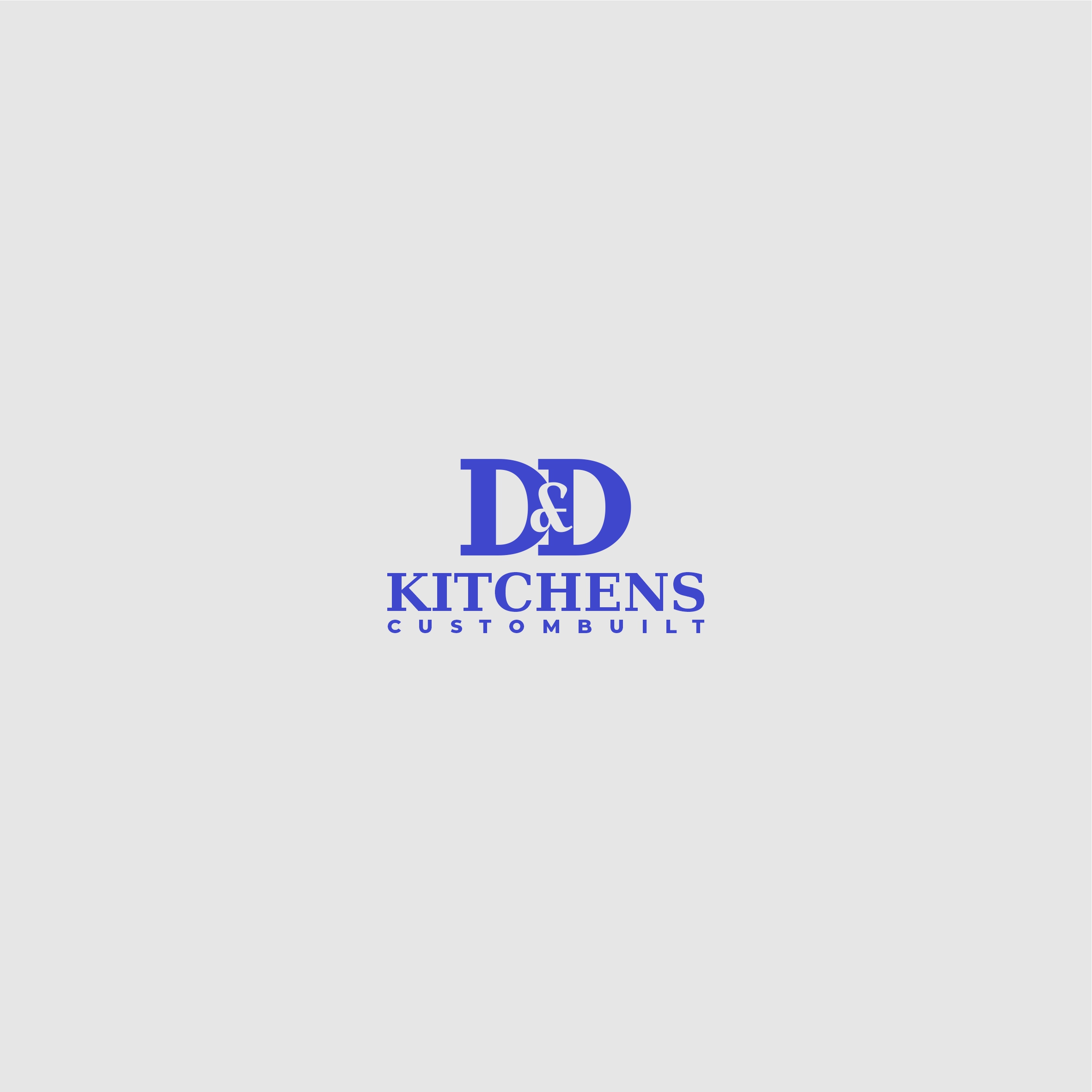 Logo Design by trojni for D & D Custombuilt Kitchens | Design #32260657