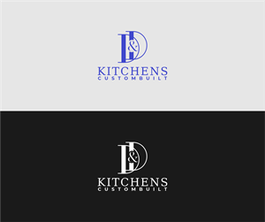Logo Design by trojni for D & D Custombuilt Kitchens | Design: #32261470