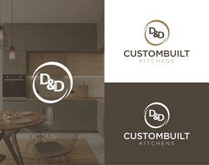 Logo Design by saesean for D & D Custombuilt Kitchens | Design: #32245663