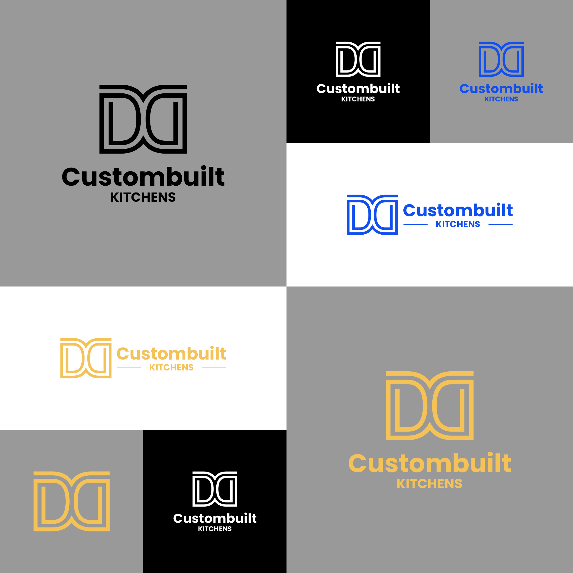Logo Design by im.graphic_ for D & D Custombuilt Kitchens | Design #32253180