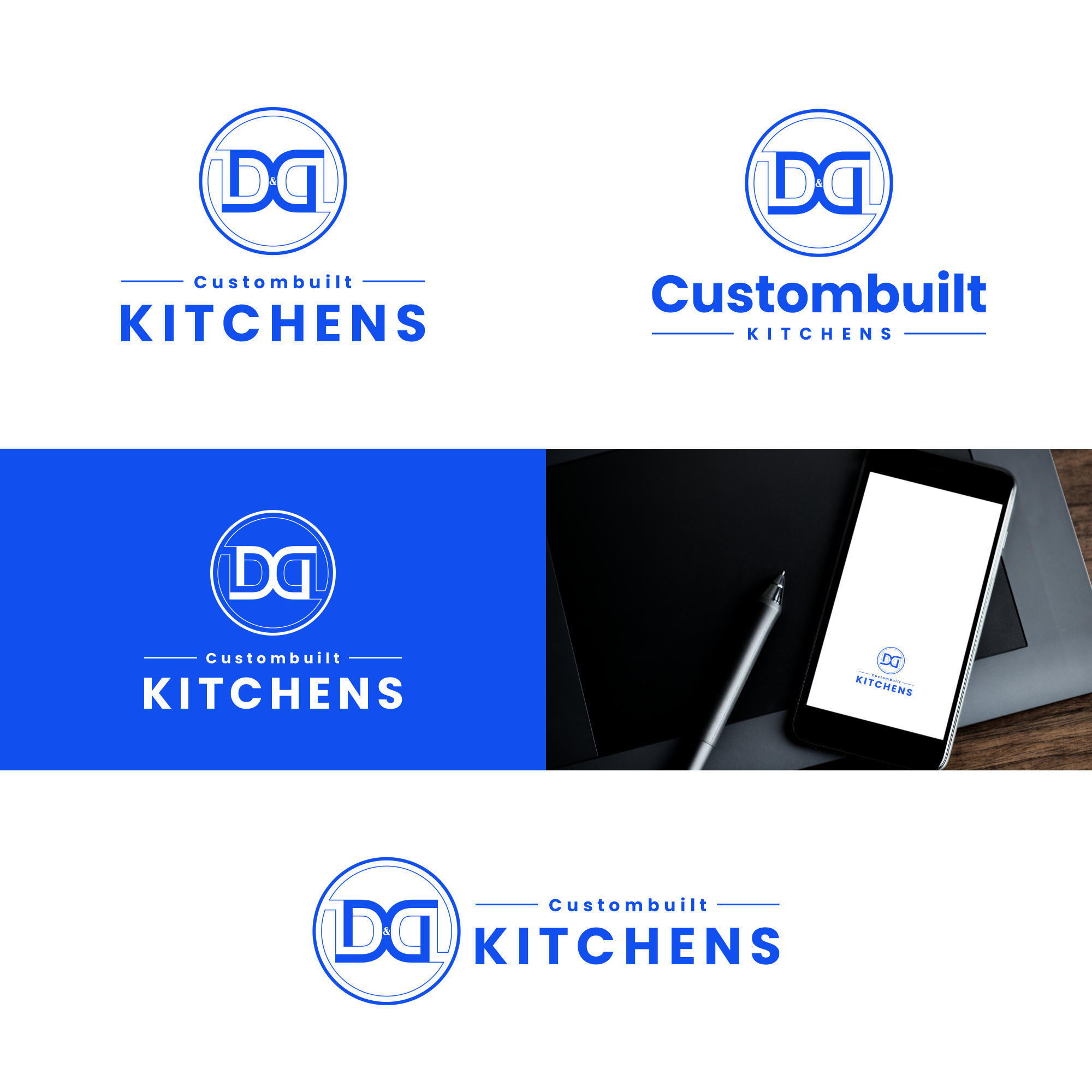 Diseño de Logo por im.graphic_ para D & D Custombuilt Kitchens | Diseño #32287403