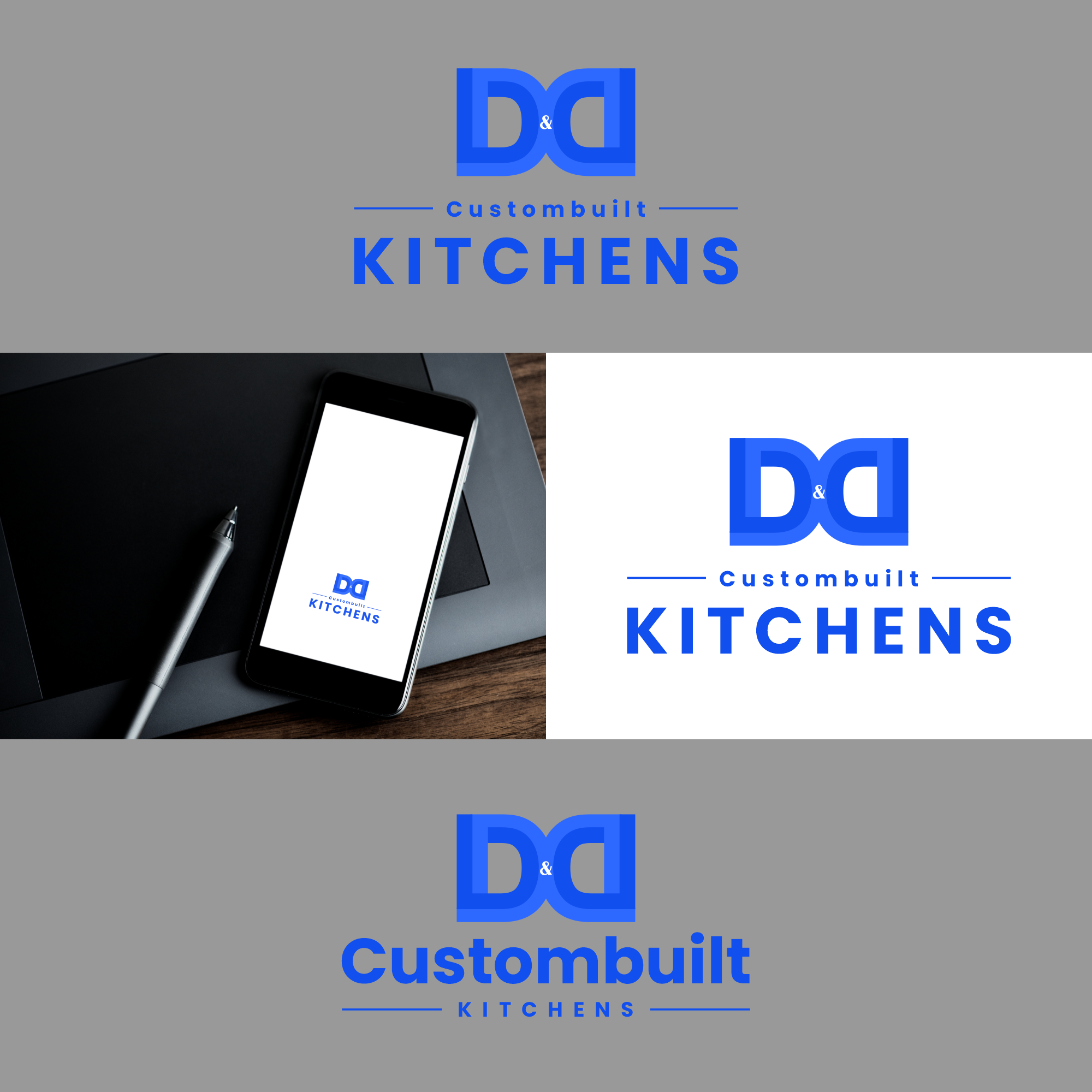 Diseño de Logo por im.graphic_ para D & D Custombuilt Kitchens | Diseño #32288060