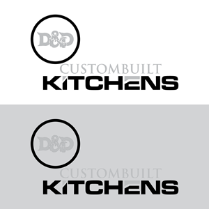 Logo Design by pusing for D & D Custombuilt Kitchens | Design: #32254827