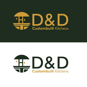 Logo Design by Dipali_sain for D & D Custombuilt Kitchens | Design: #32248703