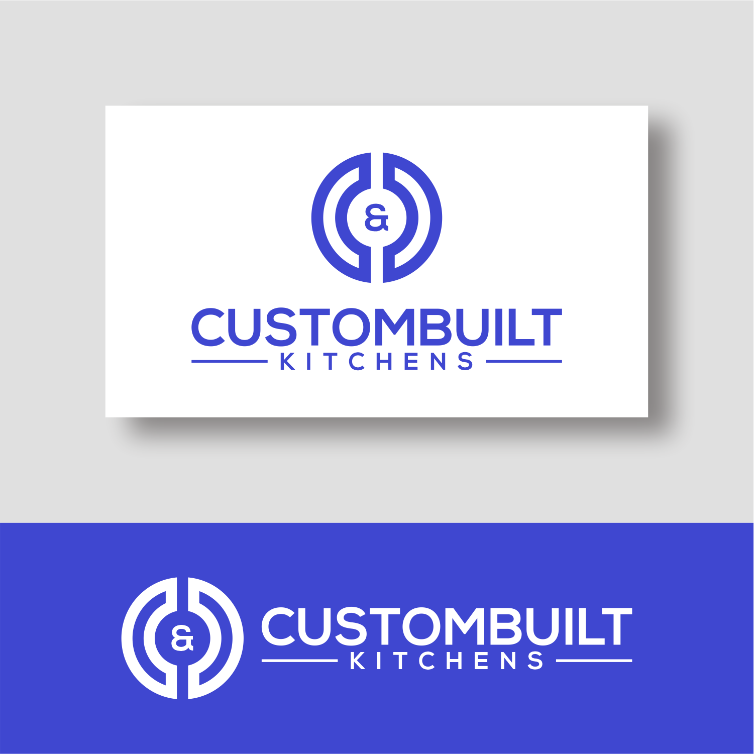 Logo Design by ganesaputu for D & D Custombuilt Kitchens | Design #32244036
