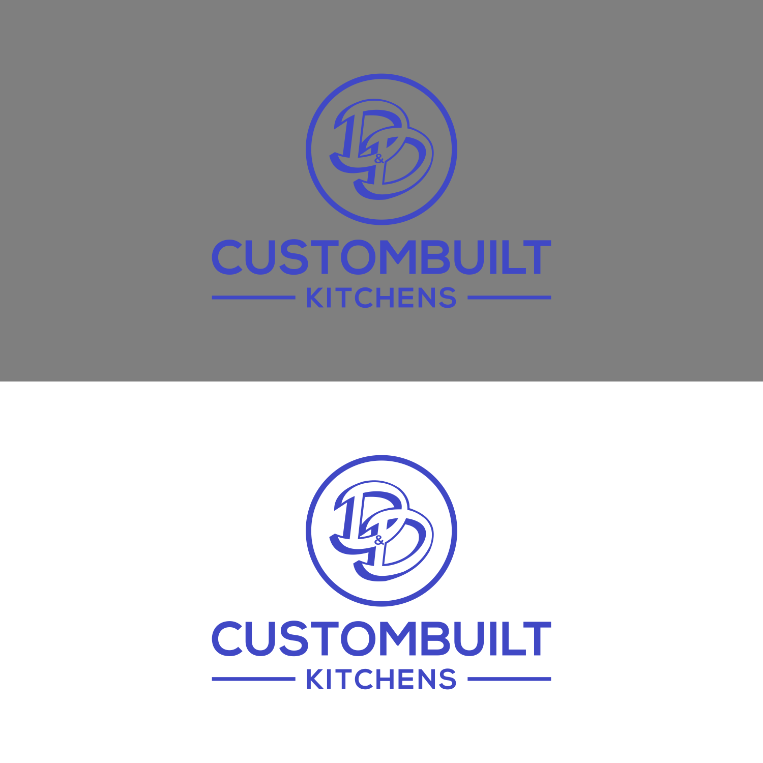 Diseño de Logo por anak hits para D & D Custombuilt Kitchens | Diseño #32243703