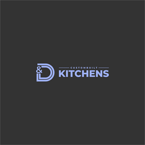 Logo Design by Jeferson HP for D & D Custombuilt Kitchens | Design #32250229