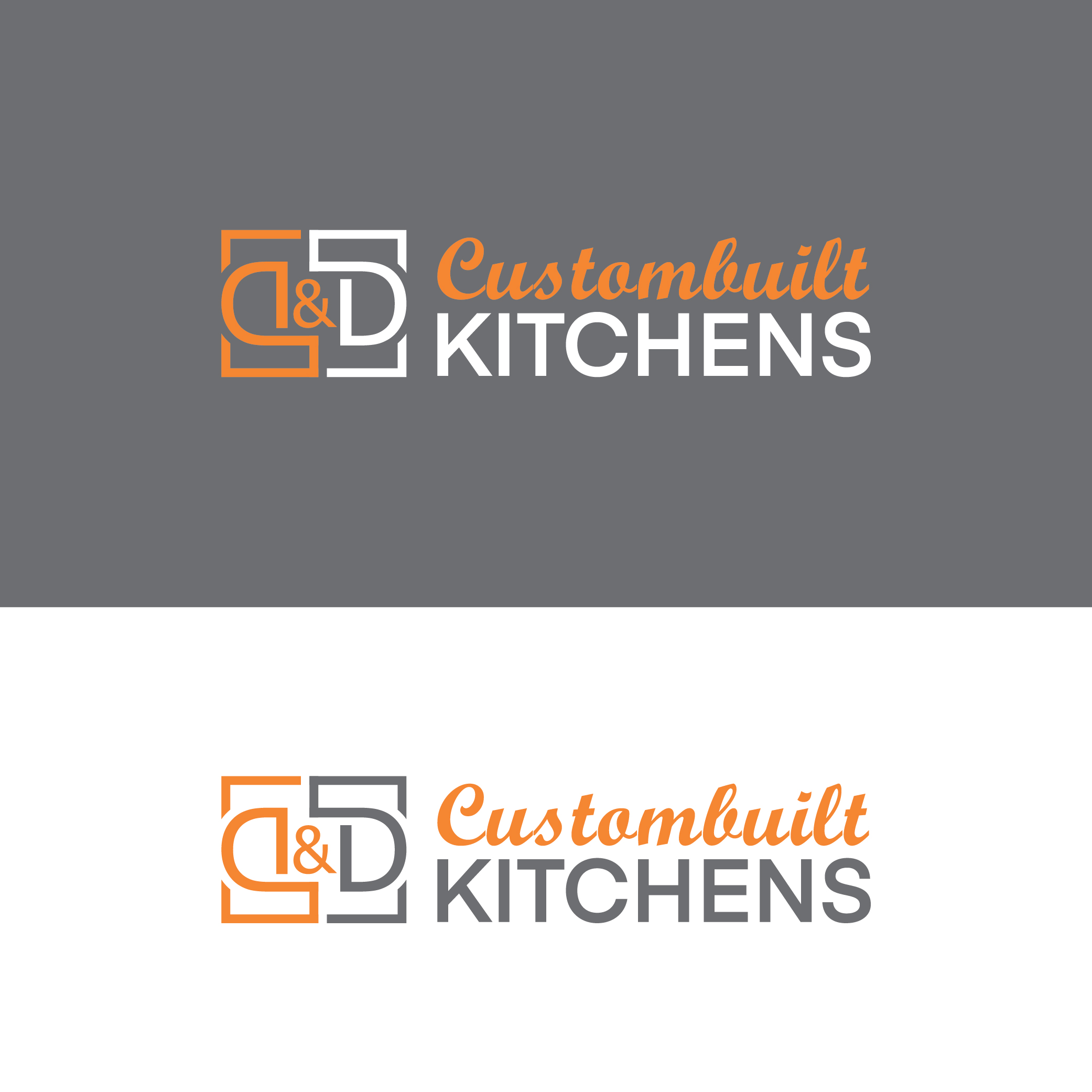 Logo Design by creativemood438 for D & D Custombuilt Kitchens | Design #32289694