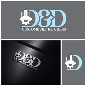 Logo Design by riya.mitra07j for D & D Custombuilt Kitchens | Design: #32245608