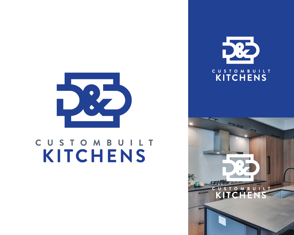 Diseño de Logo por daniel462medina para D & D Custombuilt Kitchens | Diseño #32265740
