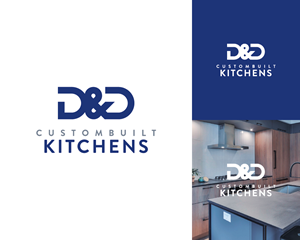 Logo Design by daniel462medina for D & D Custombuilt Kitchens | Design: #32265793