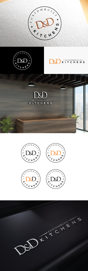 Design de Logo par step forward 2 pour D & D Custombuilt Kitchens | Design : #32285756