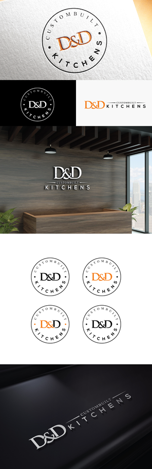 Design de Logo par step forward 2 pour D & D Custombuilt Kitchens | Design : #32293212
