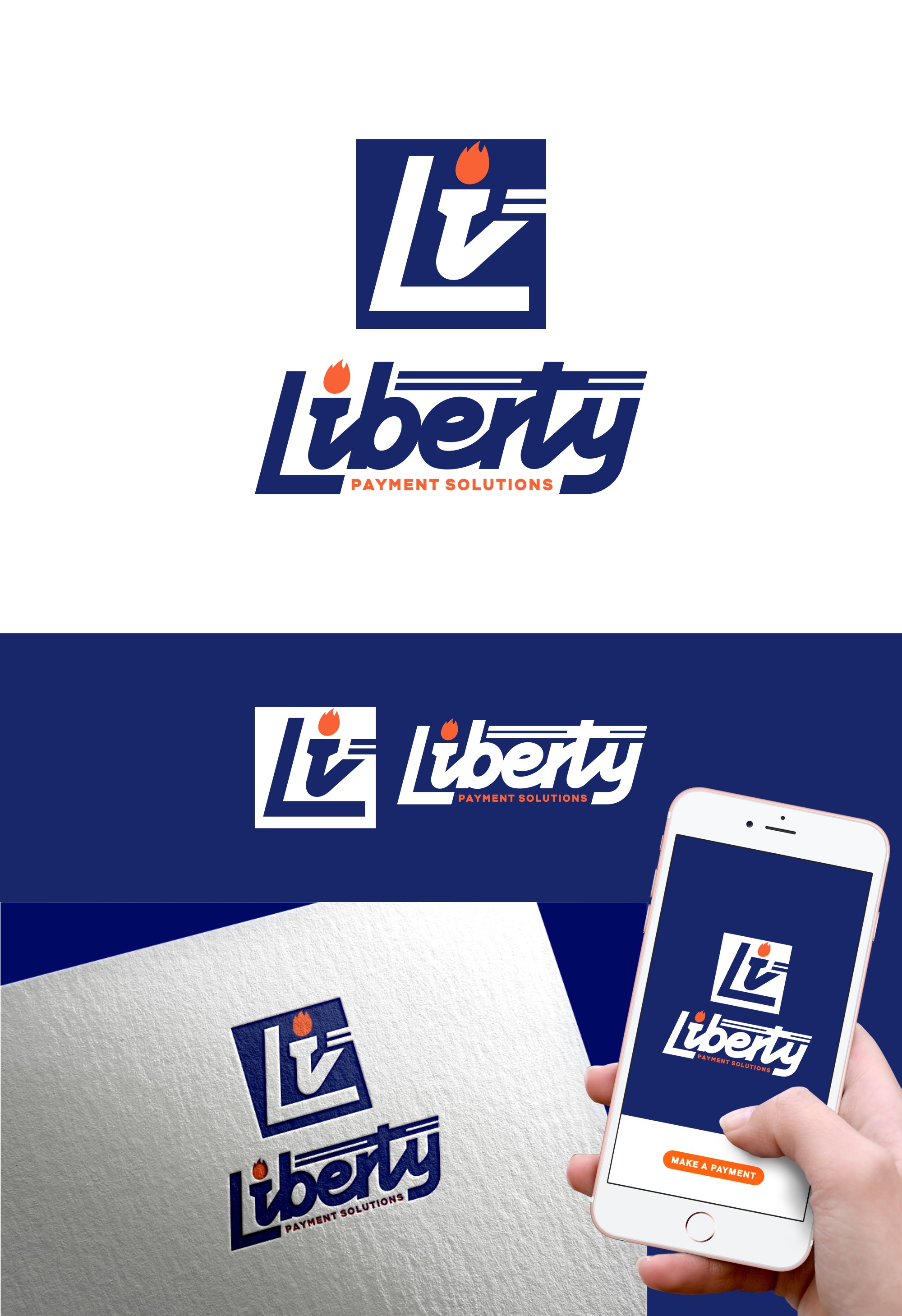 Logo Design by bojboga for Liberty Payment Solutions | Design #32490097